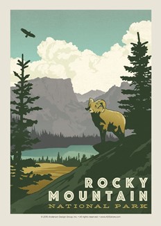 Rocky Mountain Postcard