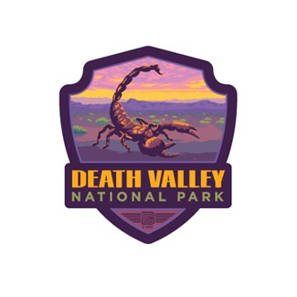 Death Valley NP Scorpion Emblem Sticker