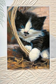 Charlie Chaplin | Hemingway cat greeting cards