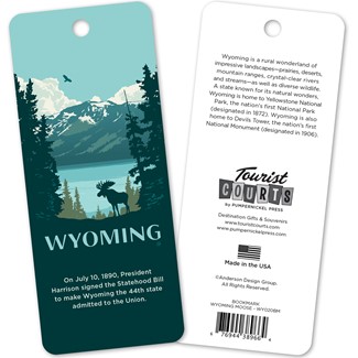 Wyoming Moose Bookmark | Bookmarks