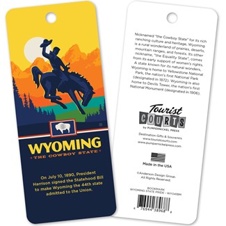 Wyoming State Pride Bookmark | Bookmarks