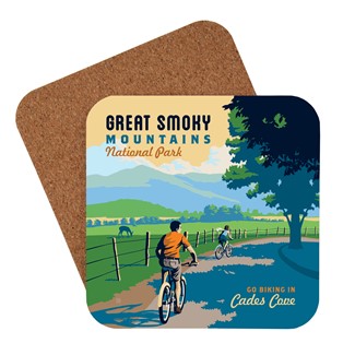 Great Smoky Mountain NP Biking in Cades Cove Coaster | Made in the USA