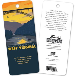 WV New River Gorge Bookmark | Bookmarks