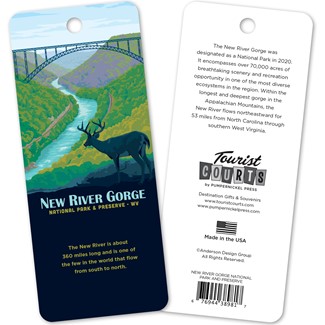 WV New River Gorge Bookmark | Bookmarks