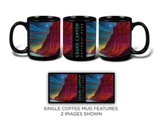 Grand Canyon National Park Moonrise Mug