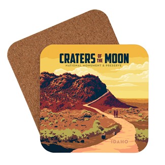 Craters of the Moon NM Coaster | USA Made