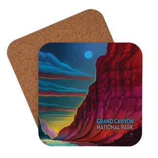 Grand Canyon National Park Moonrise Coaster | USA Made