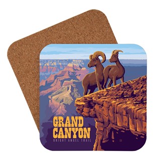 Grand Canyon NP Bright Angel Trail Coaster | Made in USA