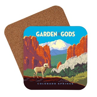 Garden of the Gods CO Bighorn Sheep Coaster | Made in USA