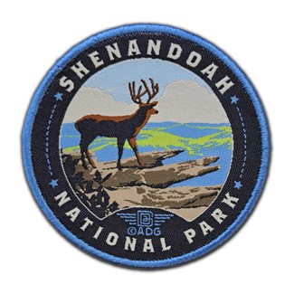 Shenandoah National Park Circle Patch | Woven Patch