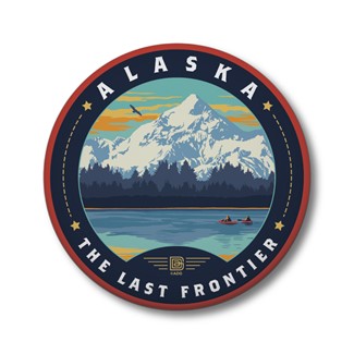 Wrangell Kayaks Circle Magnet