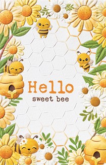 Hello Sweet Bee  | Baby greeting cards