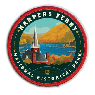 Harpers Ferry WV Circle Patch