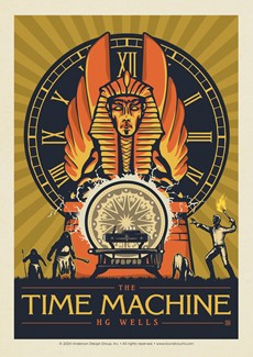 The Time Machine Postcard