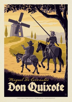 Don Quixote Postcard | USA Made