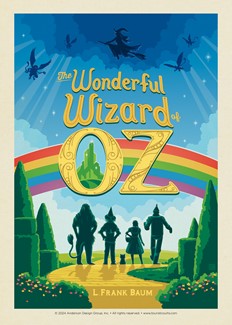 The Wonderful Wizard of Oz Postcard