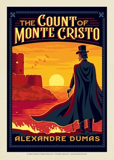 The Count of Monte Cristo Postcard