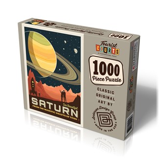 Saturn - From The Valleys of Titan Puzzle | Puzzle