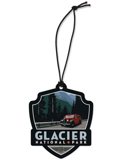 Glacier NP Going to the Sun Road Emblem Ornament | American Made