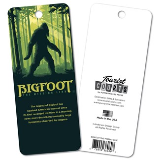 Bigfoot Missing Link Bookmark | American Made