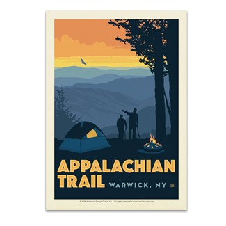 Warwick NY Appalachian Trail Postcard