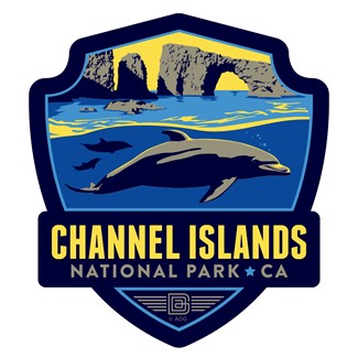 Channel Islands Emblem Sticker| American Made