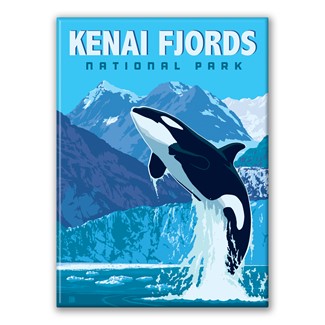 Kenai Fjords Orca Magnet