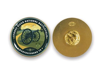Stones River Battlefield TN Circle Pin