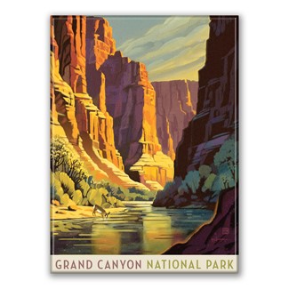 Grand Canyon NP Refreshing Shade Magnet| Made in the USA