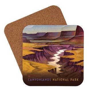 Canyonlands NP River View Coaster| Made in the USA
