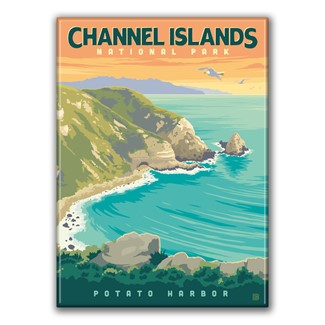 Channel Islands NP Potato Harbor Magnet| American Made Magnet