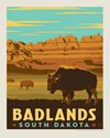 Badlands, SD 8" x 10" Print