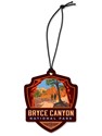 Bryce Canyon Peekaboo Trail Emblem Wooden Ornament