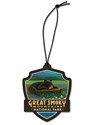 GSMNP Wildflower Heaven Emblem Wooden Ornament