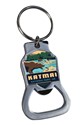 Katmai National Park Emblem Bottle Opener Keyring