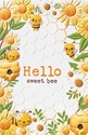 Hello Sweet Bee (BY) Folded W/Env