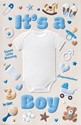 Baby Boy Onesie (BY) Folded W/Env