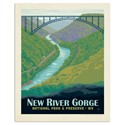 New River Gorge National Park & Preserve Landscape 8x10 Print