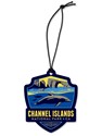 Channel Islands NP Dolphins Emblem Wood Ornament
