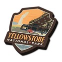 Yellowstone NP Old Faithful Inn Emblem WM 1/8
