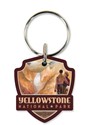 Yellowstone Falls Emblem Wood KR