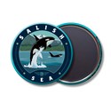 Salish Sea Circle Magnet
