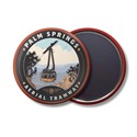 Palm Springs CA Aerial Tram Circle Magnet