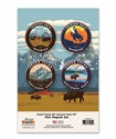 Grand Teton NP Jackson Hole Mini Matte Magnet Set