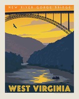 WV New River Gorge 8" x 10" Print