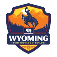 WY State Pride Emblem Magnet