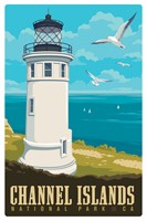 Channel Islands NP Anacapa Lighthouse Magnetic Postcard