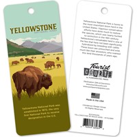 Yellowstone National Park Bison Herd Bookmark