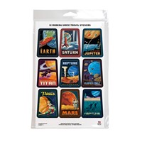 Space Travel Mini Sticker set