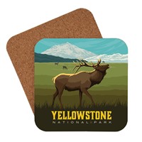 Yellowstone National Park Bugling Elk Coaster